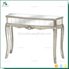 Hot Sale Modern Silver Mirror Luxury Console Table