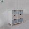 Luxury floor standing modern paint corner vanity cabinet