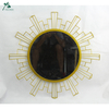 Hand craft custom home sun flower round decorative mirror