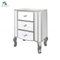 bedroom white glass nightstands bedside table
