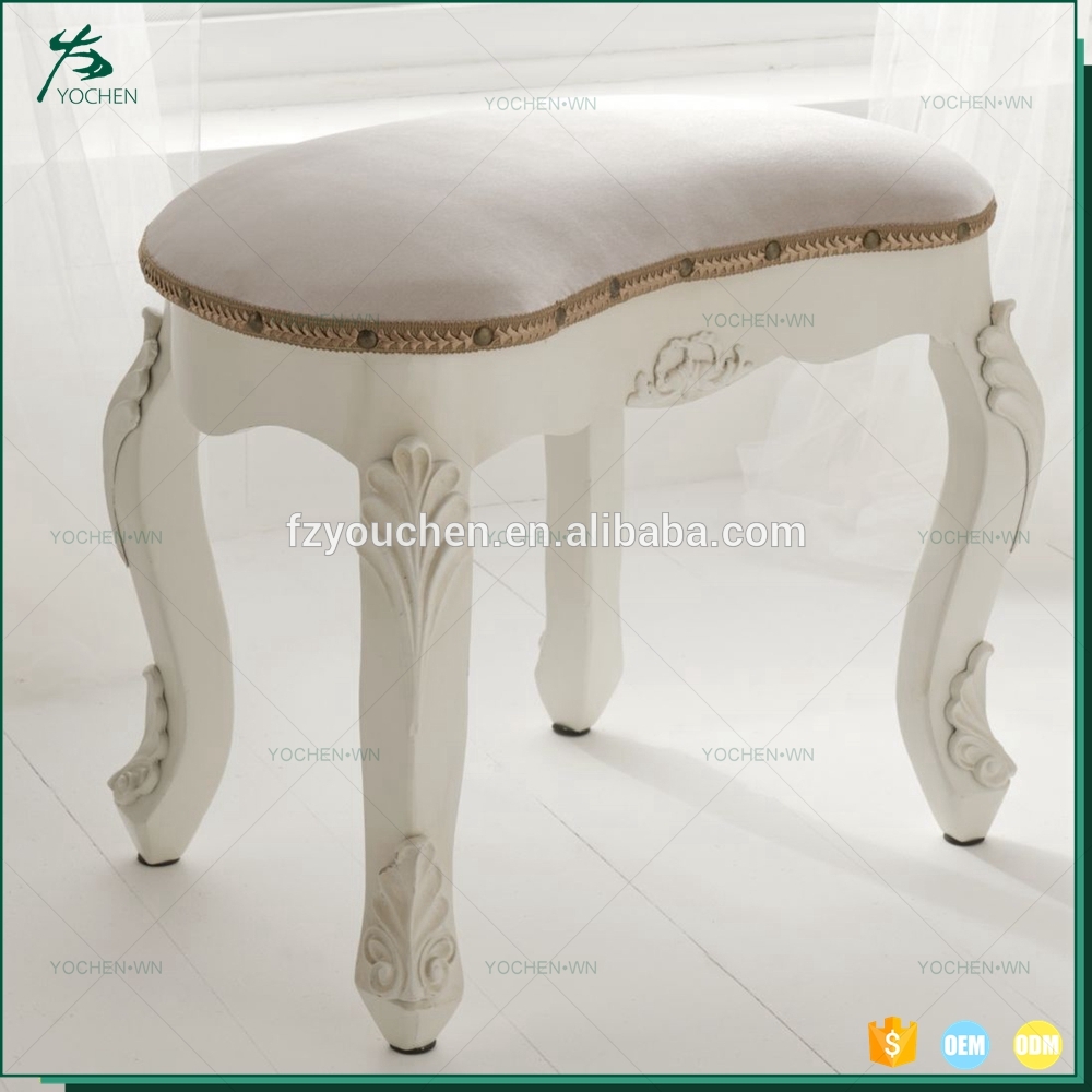 Hot Sale Elegant Home Decor European Wooden Dresser Chair