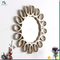 customized luxury resin gold decorative fancy wall mirror frame