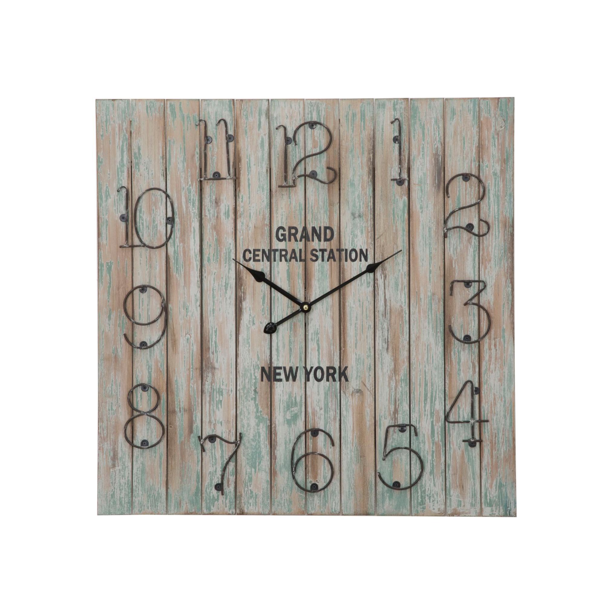 Antique wood clock decorative wall clock