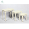 white cream antique bedroom furniture dressing table with mirror