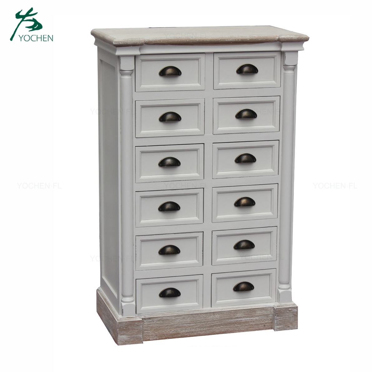 natural wood color living room drawer furniture storage cabinet