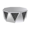 living room cabinet Modern crushed diamond furniture side table modern coffee table