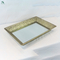 Wholesale cheap metal home decorative golden mirror tray