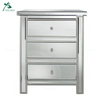 wholesale wood mirrored bedside table nightstand