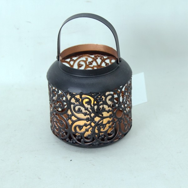 Antique wooden modern wall candle holder