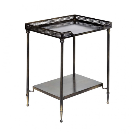 home decoration industrial metal coffee table