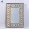 houseware wooden frame cross decorative wall mirror