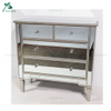 bedroom furniture mirrored 1 drawers night stand