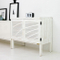 Wall mounted bedroom hanging storage cabinet design solid wood cabinet