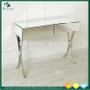 Venetian Mirrored Two Drawer Curved Leg Console Table Hallway Living room Bedroom