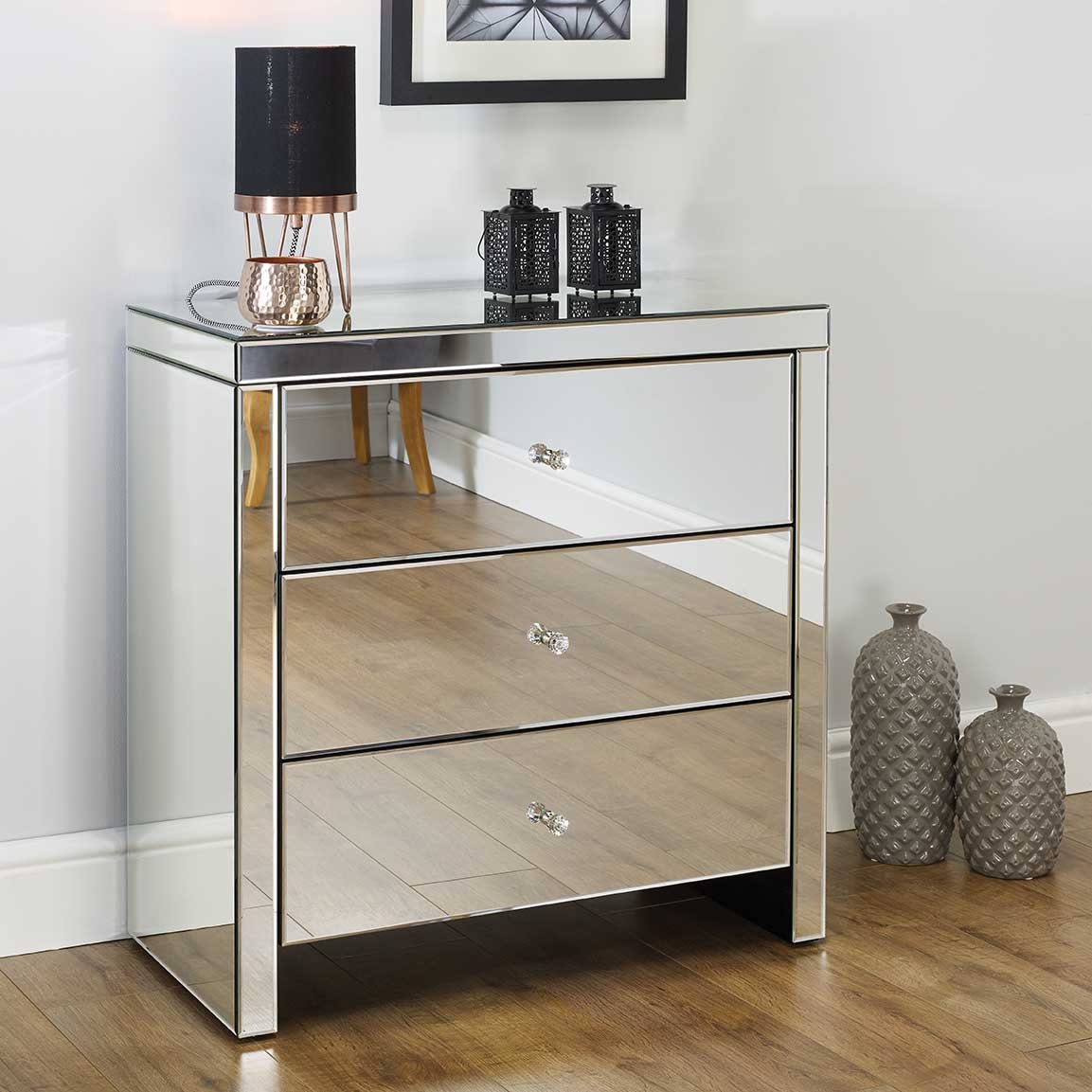 mirrored furniture wholesale tallboy chest 5 drawer living room cabinets