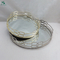 Square Mirrored Serving Tray Silver Mirrored Tray Decor With Handles