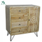 soft modern design solid wood cabinet for storage