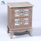 industrial living room furniture big capacity decorative mirrored cabinet