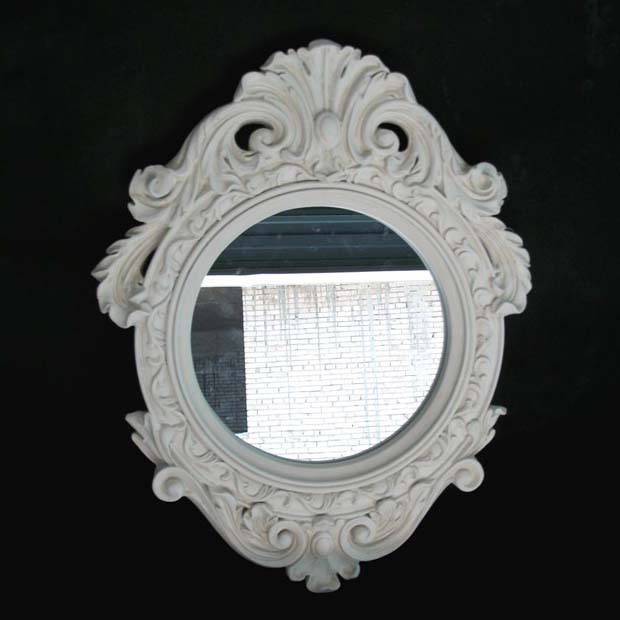 european vintage mirror frame