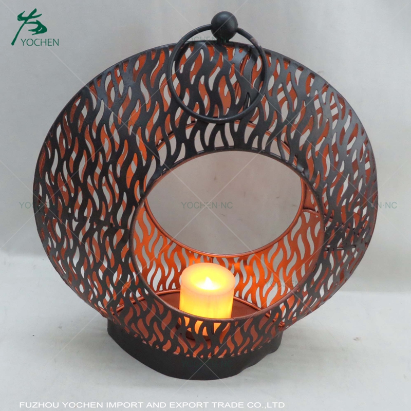 home decoration pieces geometric candle lantern holder