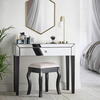 bedroom furniture mirrored furniture mirror bedside table