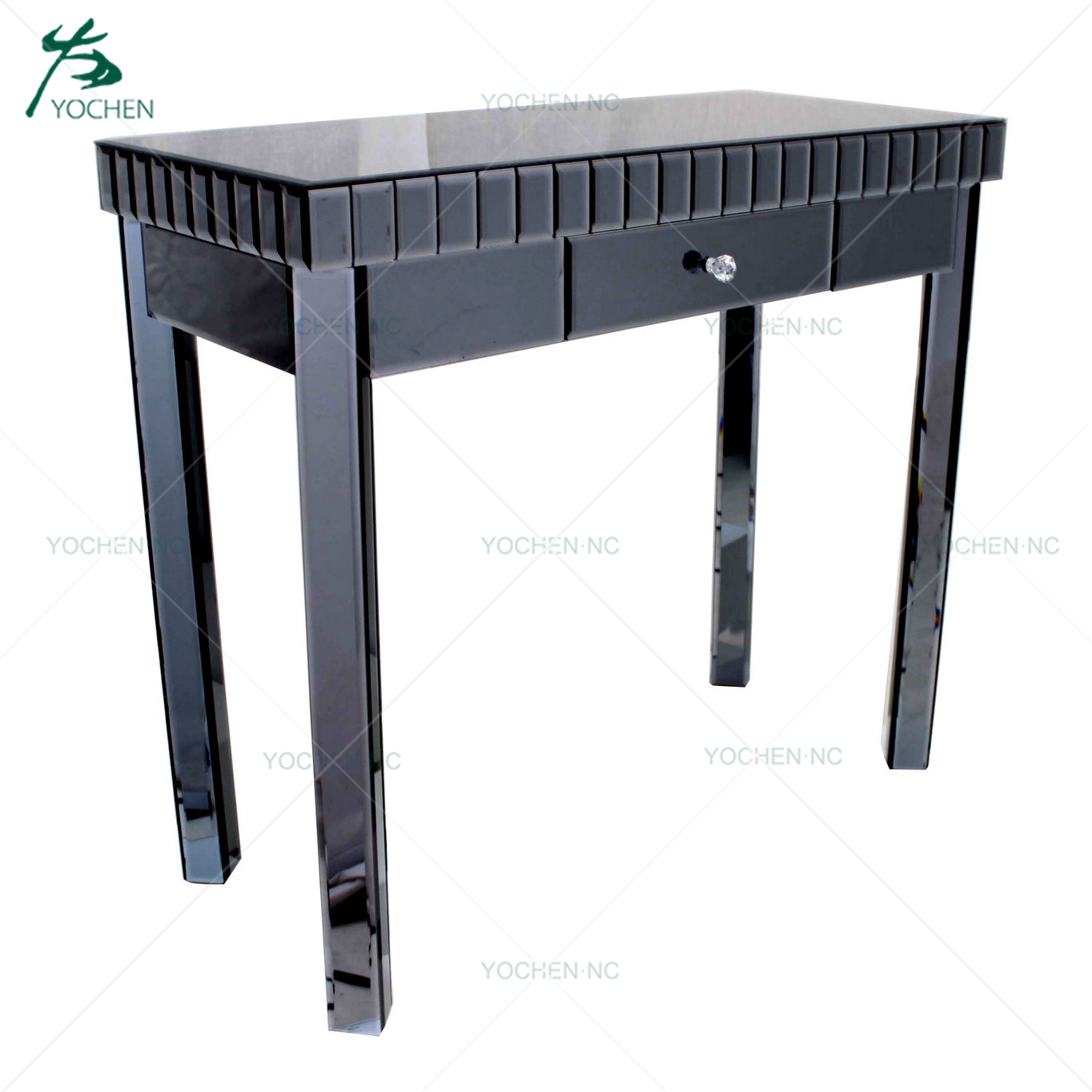 Home furniture mirrored console hallway table