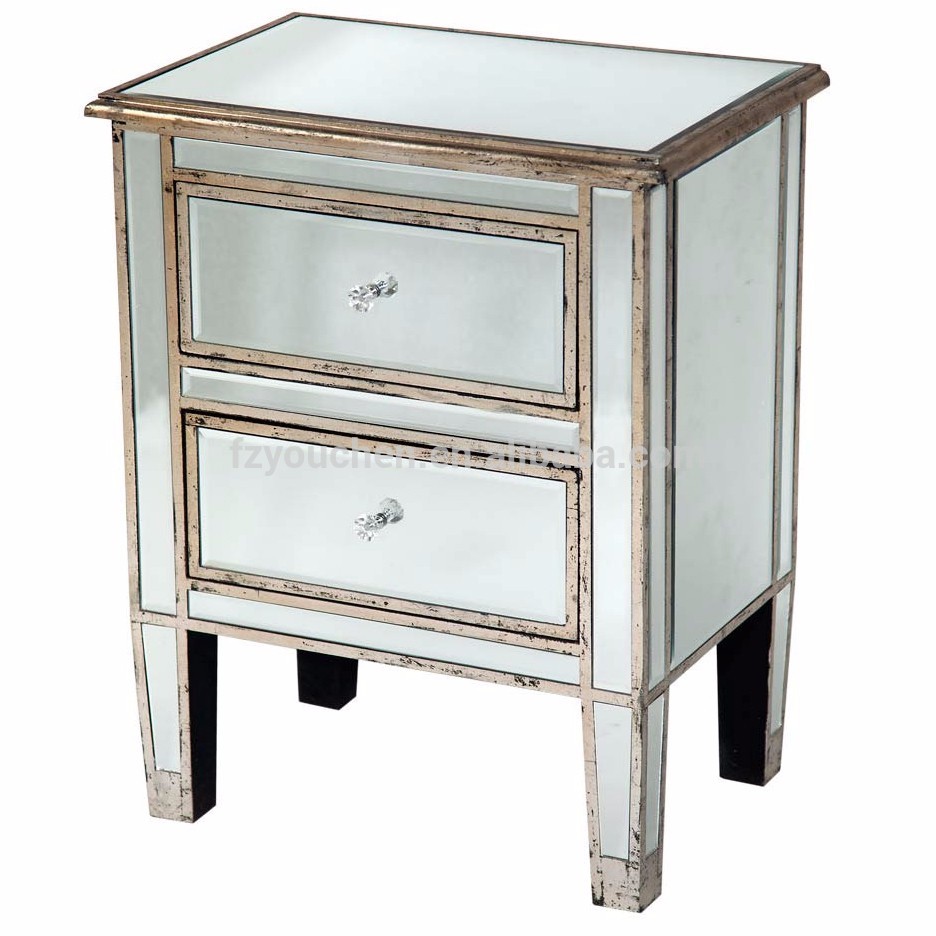 cheap wholesale mirrored furniture in vintage design