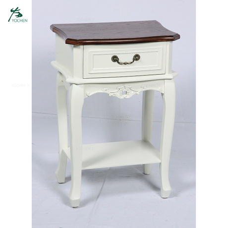 White bedside cabinet available for small quantity
