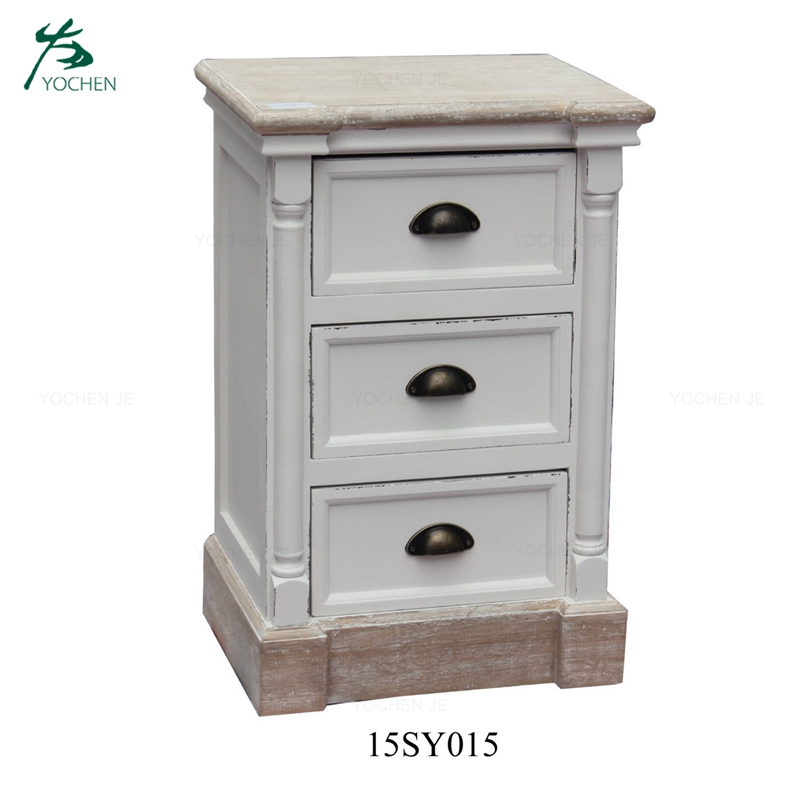 Wooden Furniture Antique Wooden Cabinet White Chest of Drawers