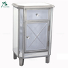 Yochen Classic Mirror Finished 3 Drawer Side Table
