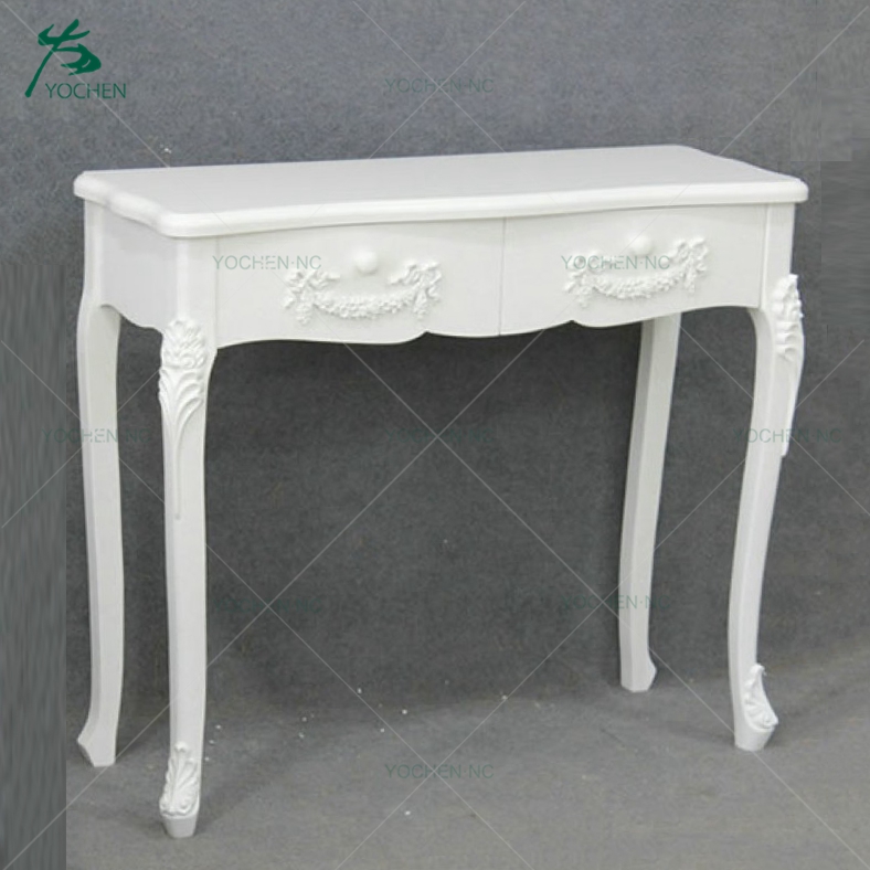Classic Vintage French Bedroom Furniture white dressing table