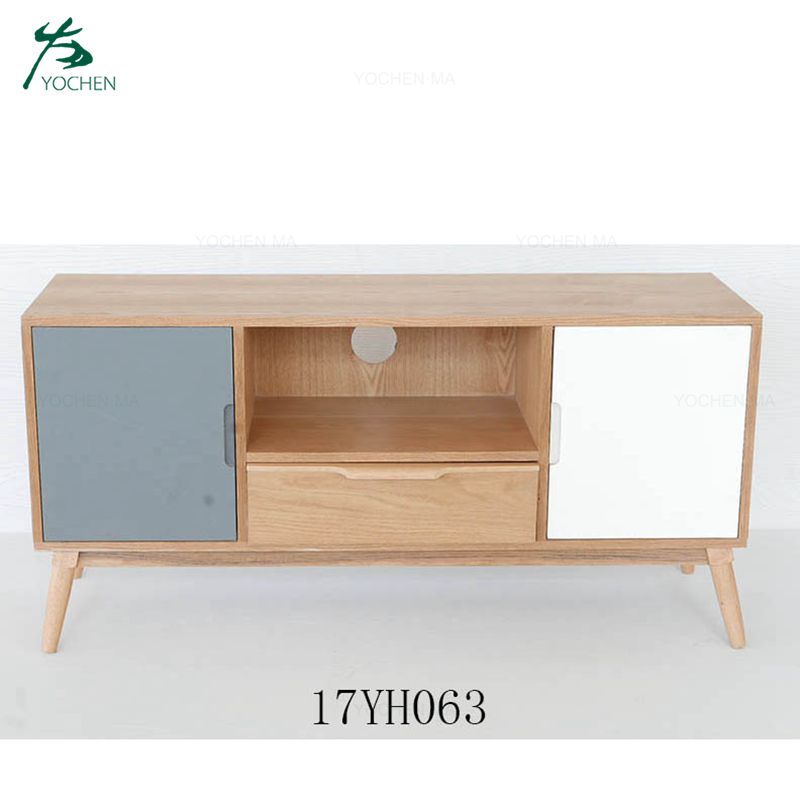 Modern simple design home furniture sets bedroom wood nightstands
