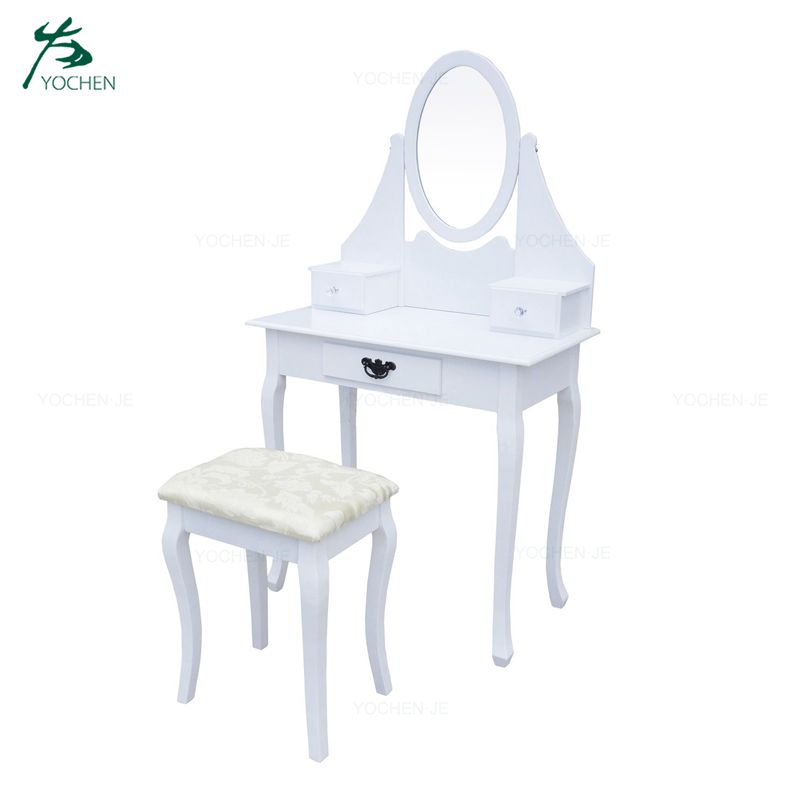 Modern Dressing Table Makeup Dresser with Mirror