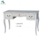 Home Furniture Modern White Printing Wooden Table With Stool Design