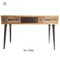 Living room antique style with pine legs wood grain finish TV table