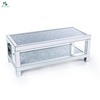 Home Furniture Hot-sale Diamond Crush Mirrored Coffee Table