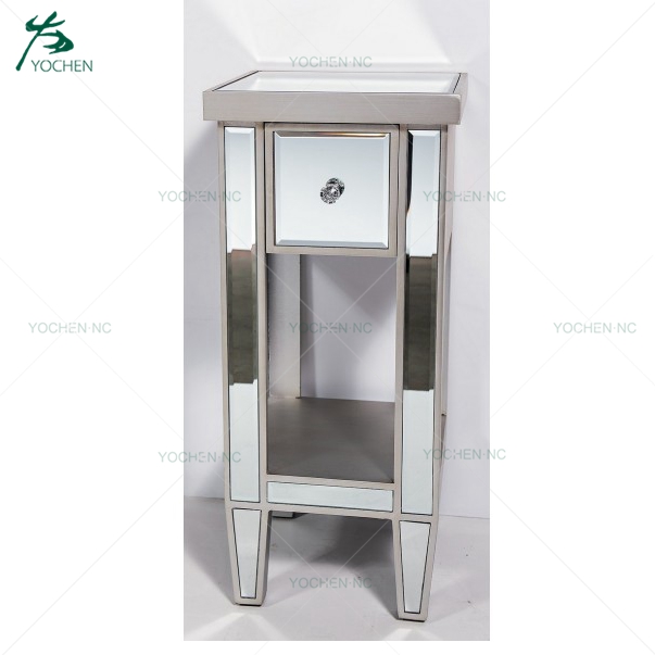 new model furniture living room mirror drawer mirrored furniture
